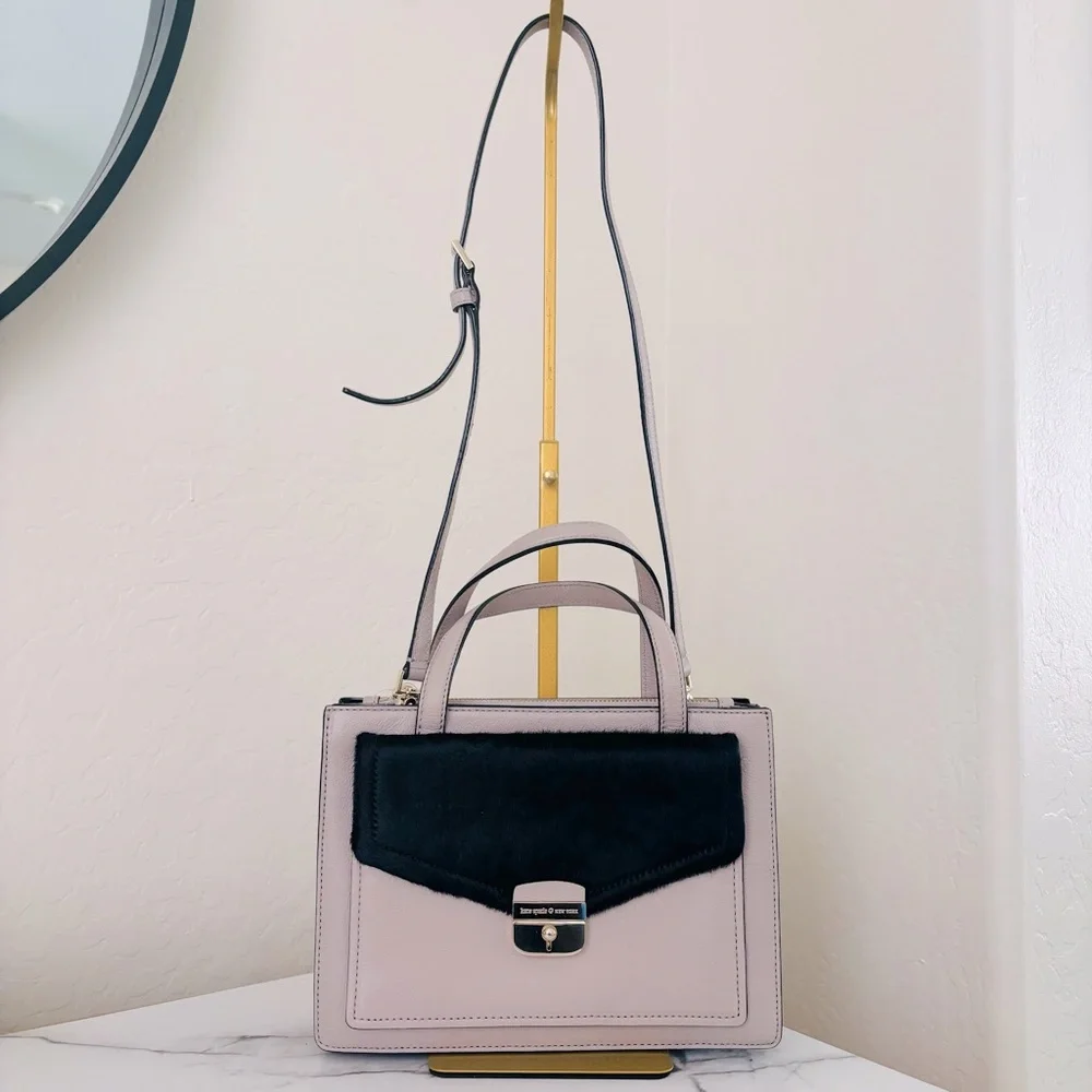 Kate Spade Small Zarinah WKRU3997 Hyde Place Mousfro/Black